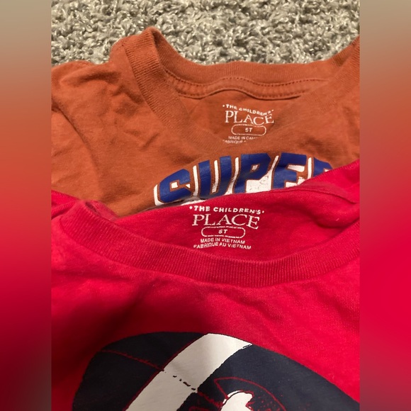 Boys Childrens Place t shirt bundle baseball and football 5T - Picture 2 of 3